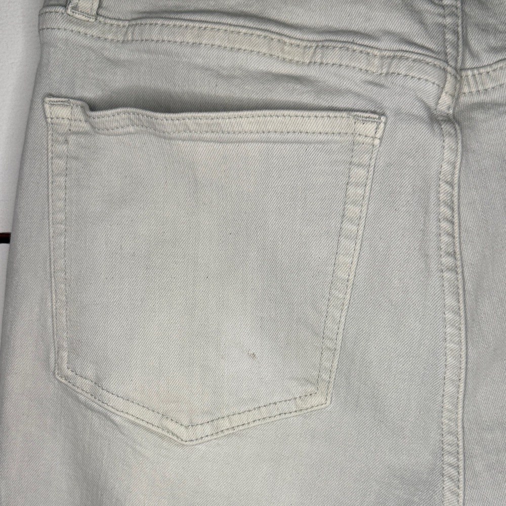 J. Crew Women's Light Gray Vintage Straight Ankle Jeans - Picture 6 of 12